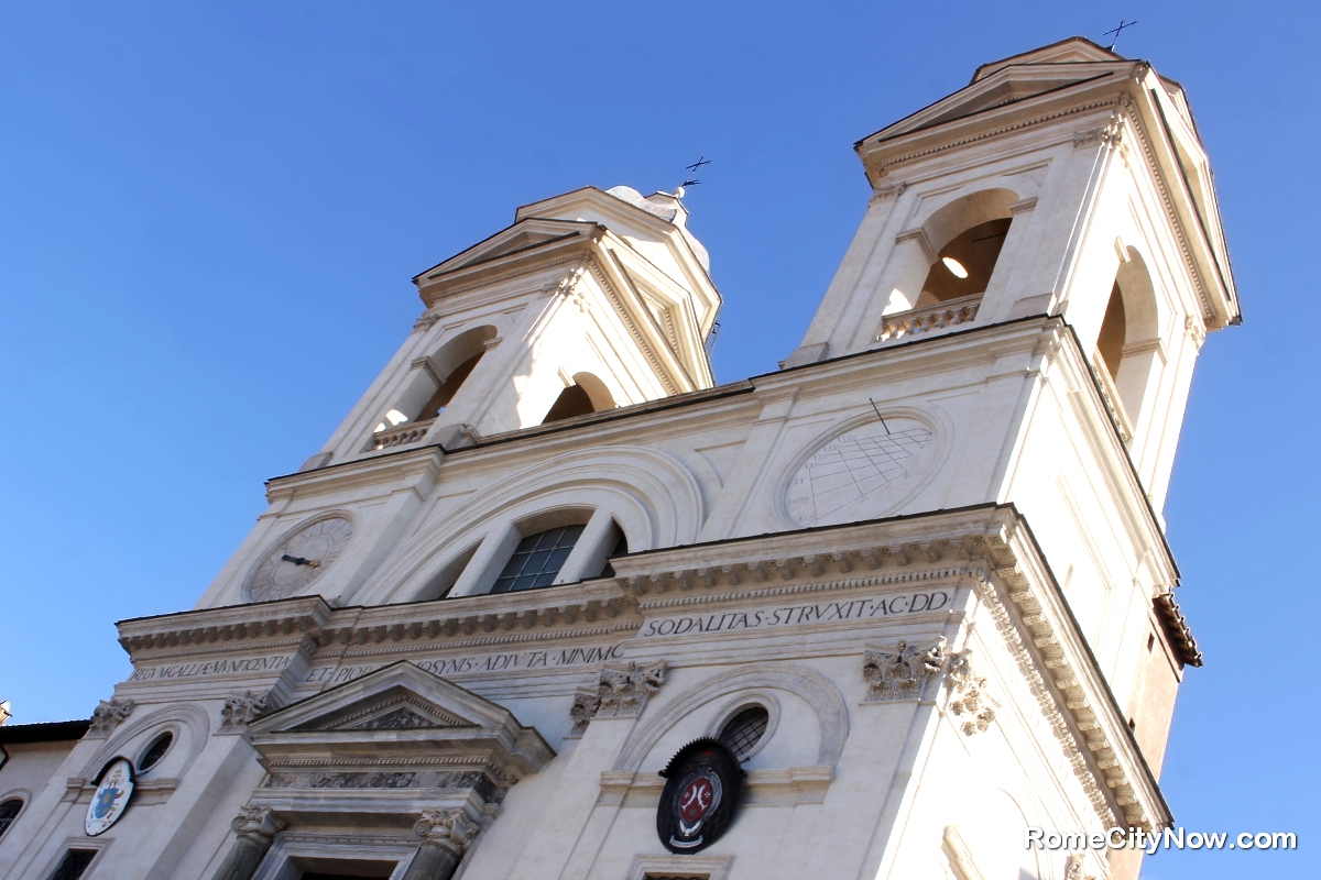 Trinita dei Monti view, Rome