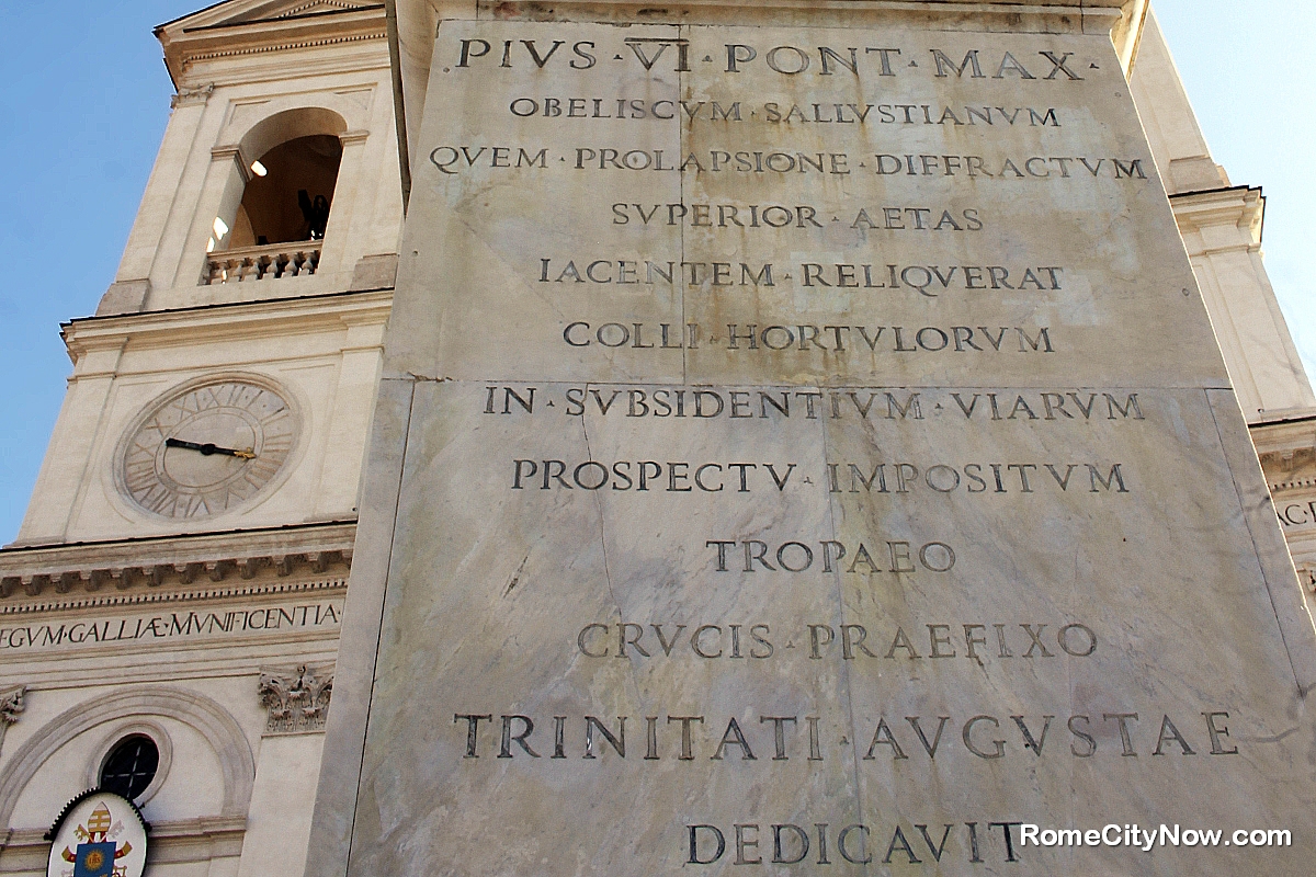 Sallustiano obelisk, Roma