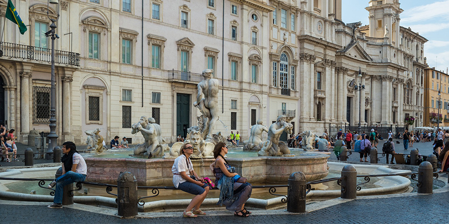 Piazza Navona, Rome, Italy