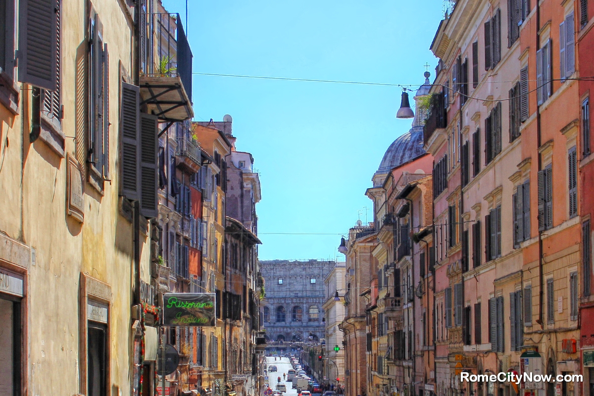 Via dei Serpenti in Rome