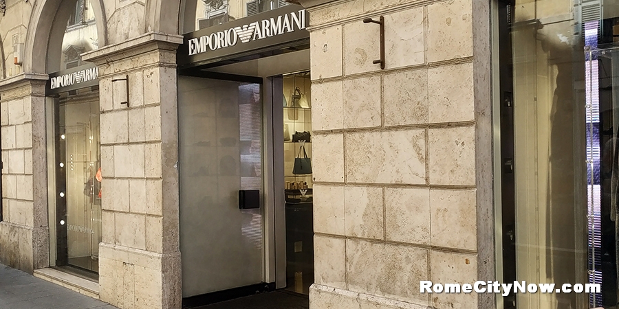 Via del Babuino - Emperio Armani, Rome