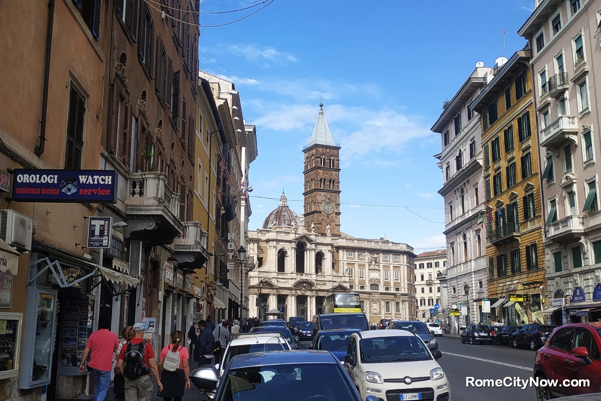 Via Merulana in Rome