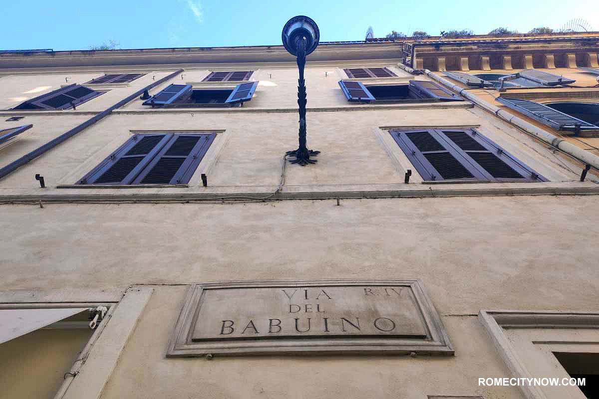 Via del Babuino Rome