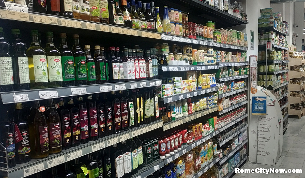 Supermercado em Roma