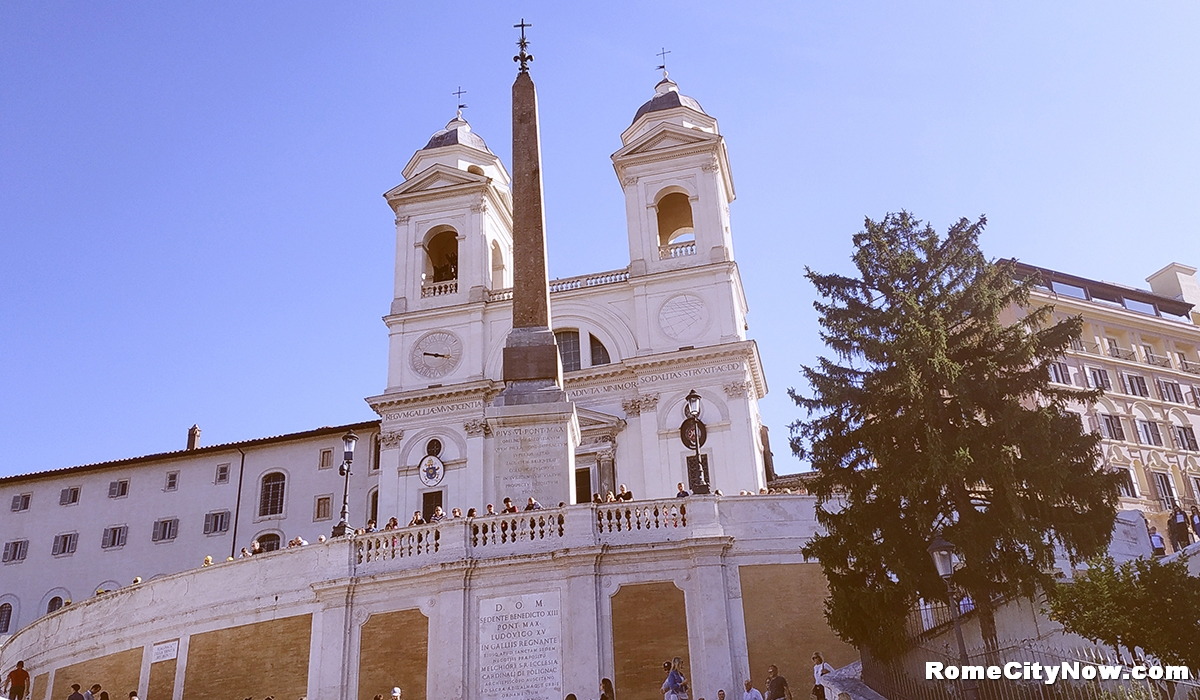 Church of Trinita dei Monti, Spanish Steps, Rome