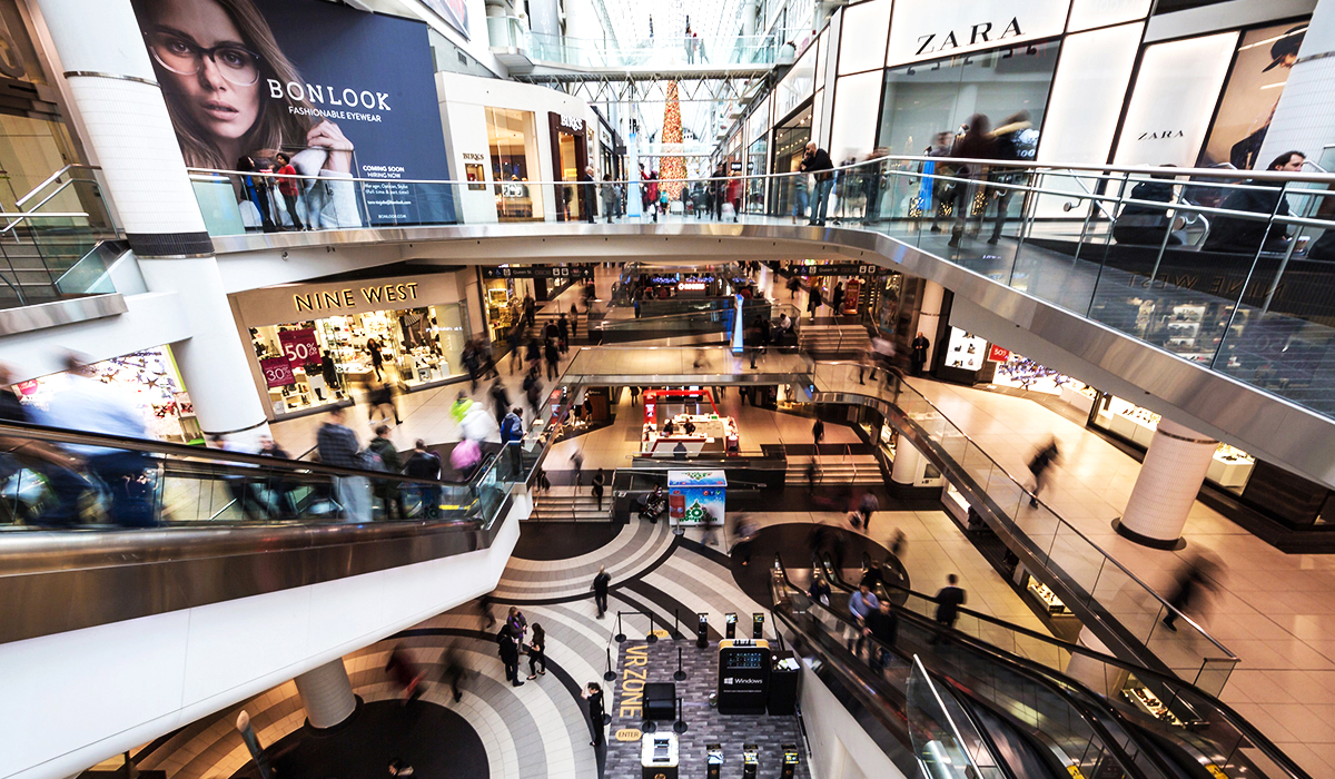 The List of Shopping Malls in Rome, Italy