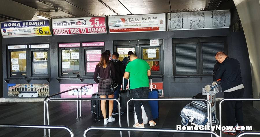 Tam Bus Stop, fermata, Rome