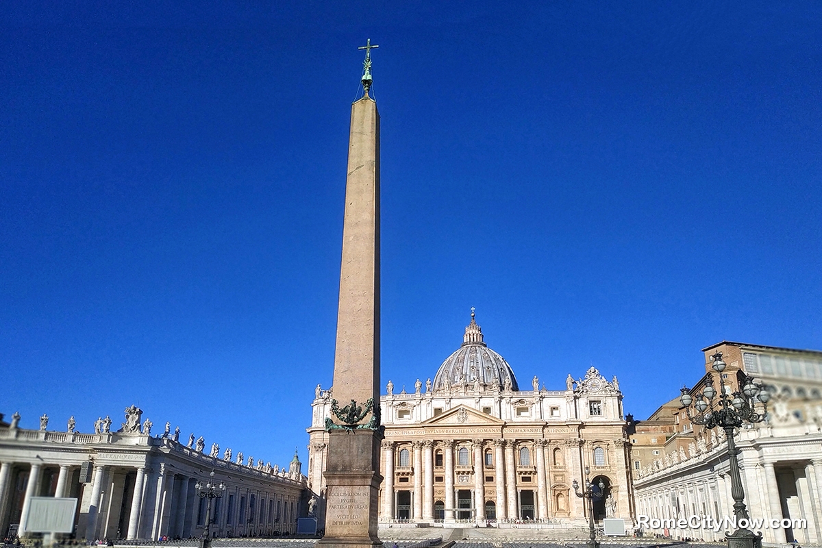 Obelisco Piazza San Pietro Città del Vaticano